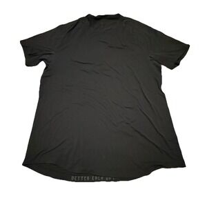 Lululemon Shirt Mens Medium Large Black Drysense Better Each Day Athletic Tee